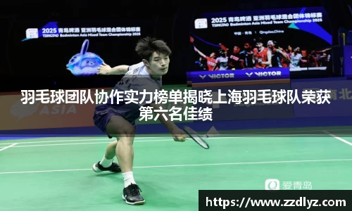 羽毛球团队协作实力榜单揭晓上海羽毛球队荣获第六名佳绩